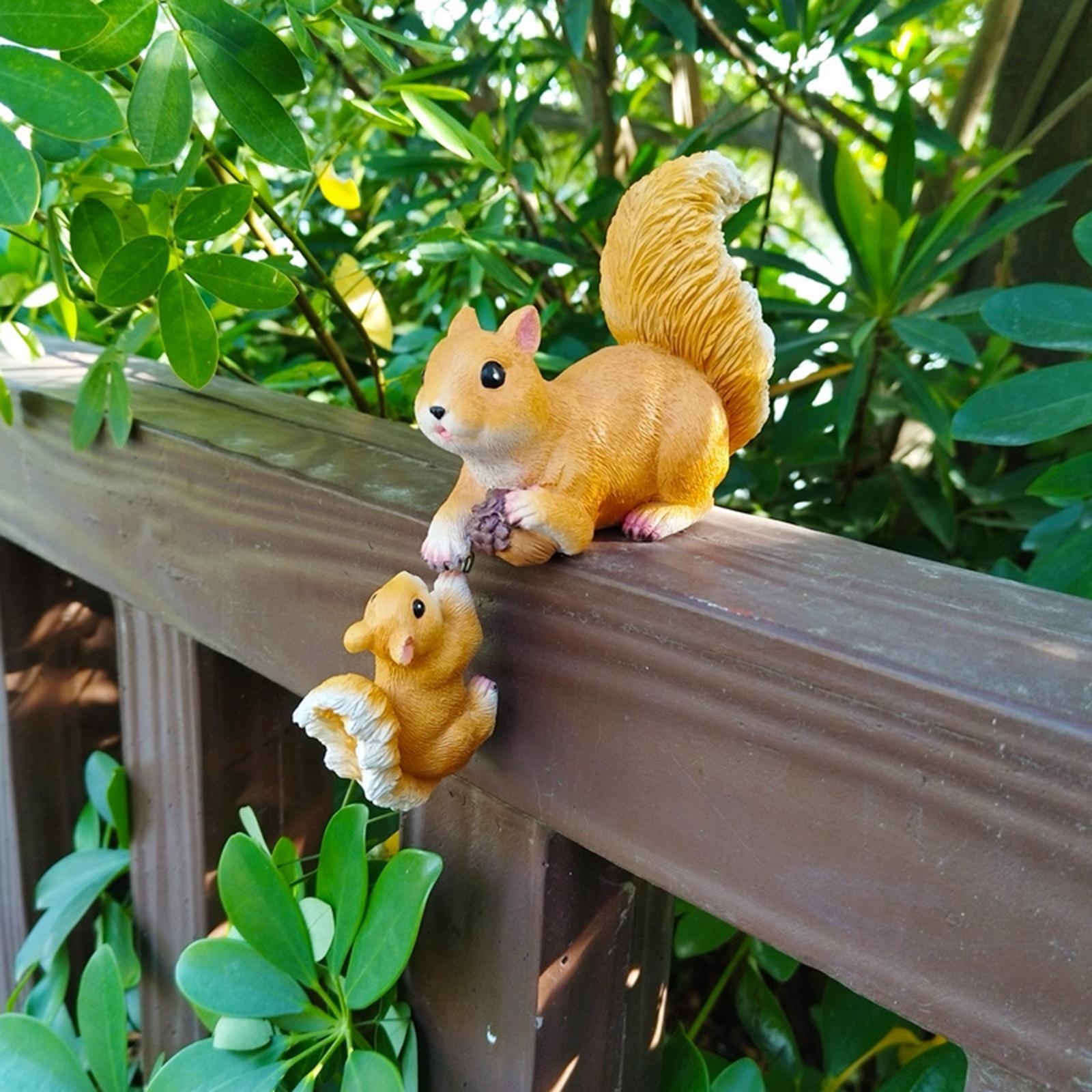Garden Squirrel Ornament Resin - Bonsai Garden Art recension och pris