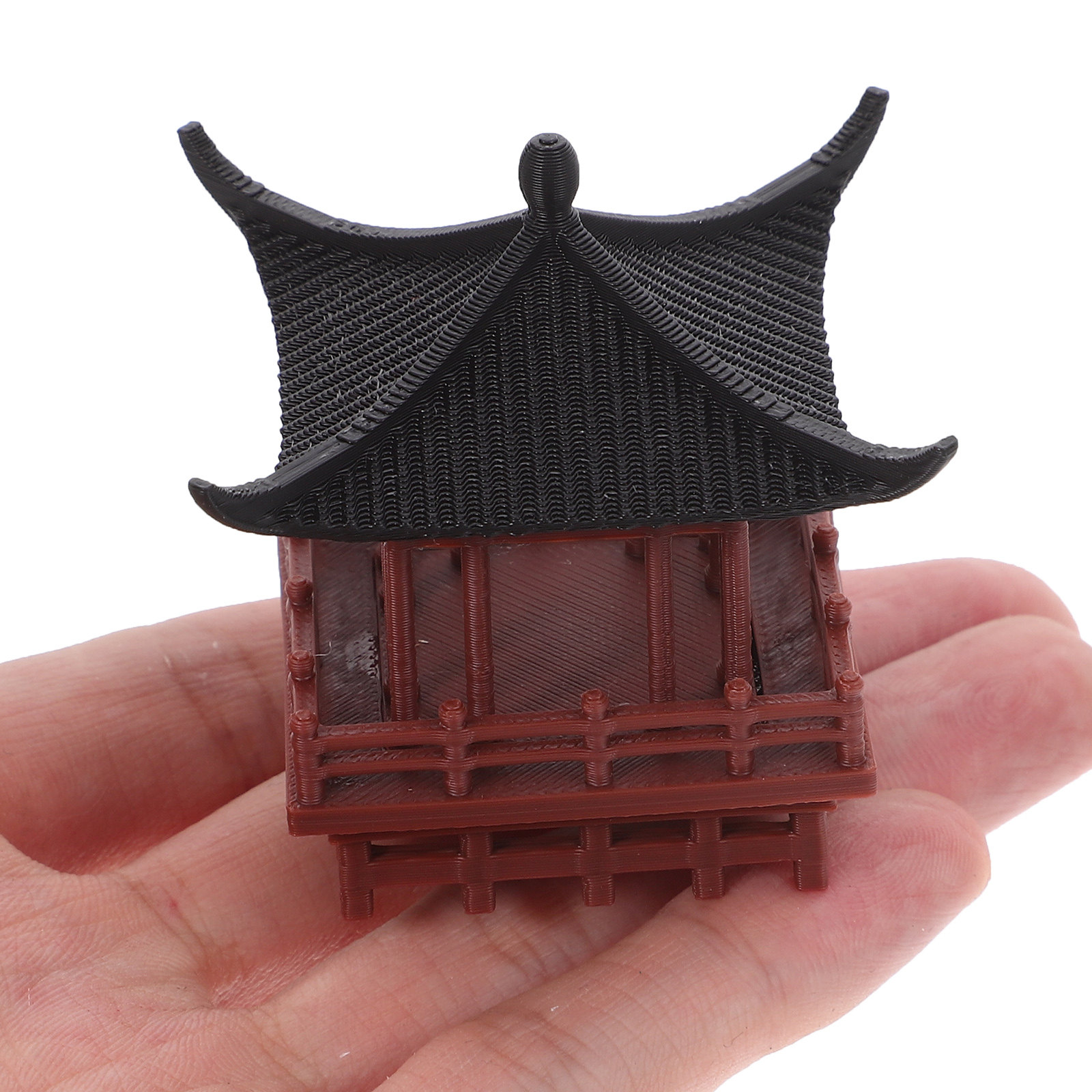 Miniature Chinese Pavilion Orn - Bonsai Garden Landscape Design recension och pris