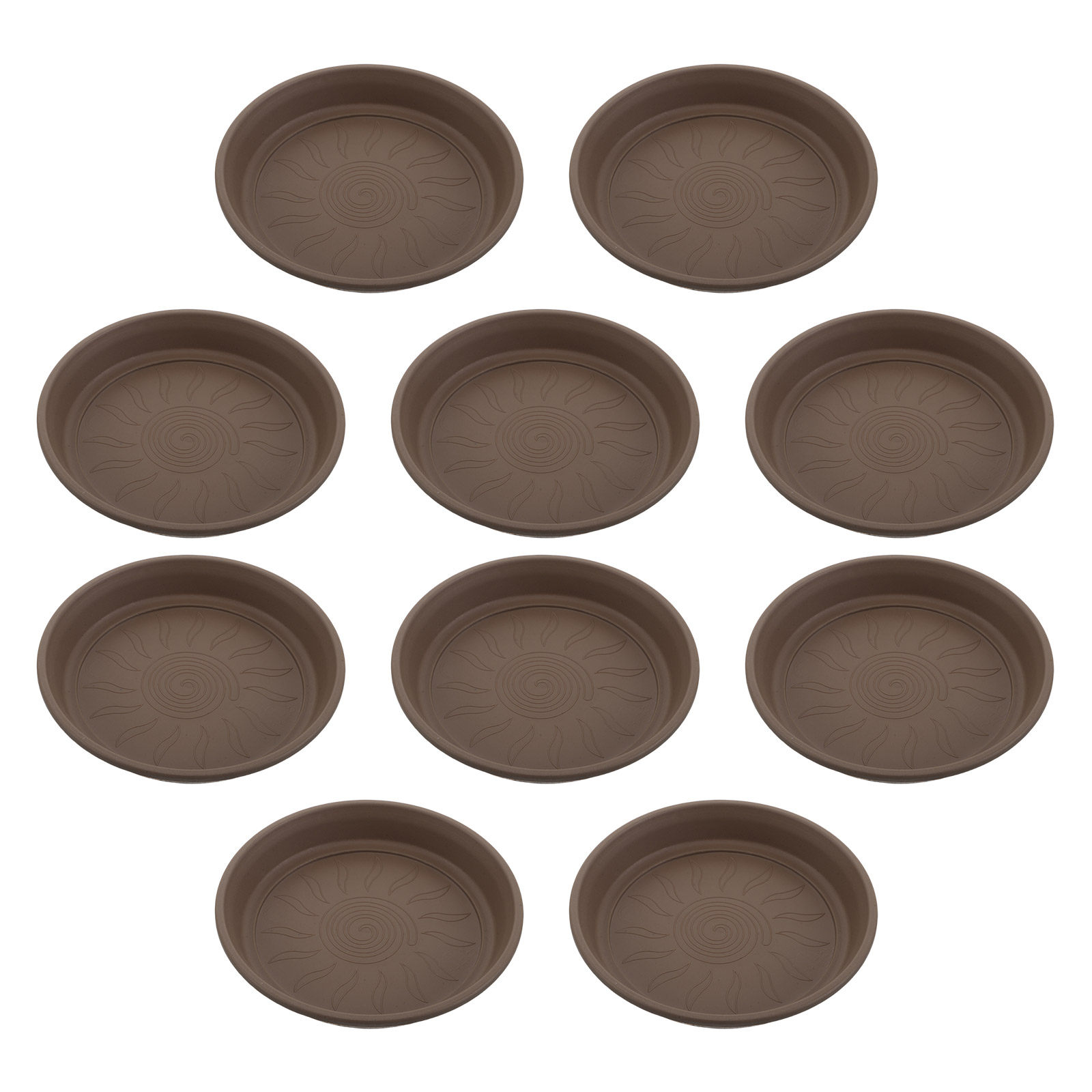 10Pcs Round Plant Saucers Resi - Drip Tray Saucer recension och pris