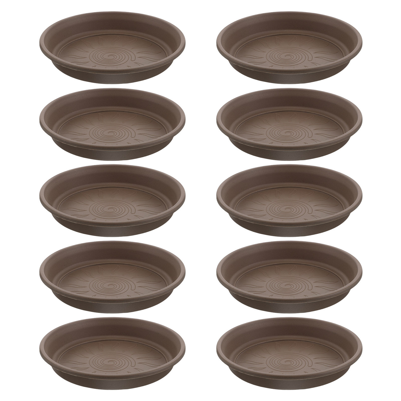 10Pcs Round Plant Saucers Resi - Drip Tray Saucer recension och pris