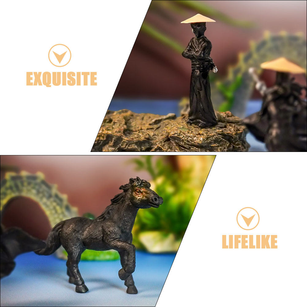 3Pcs Ancient Chinese Knight Sc - Bonsai Garden Art recension och pris