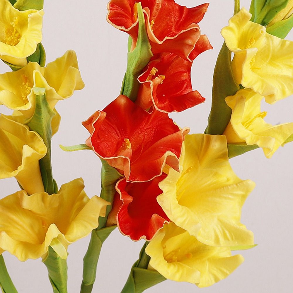 PU Artificial Gladiolus Branch - Bonsai Garden Art recension och pris