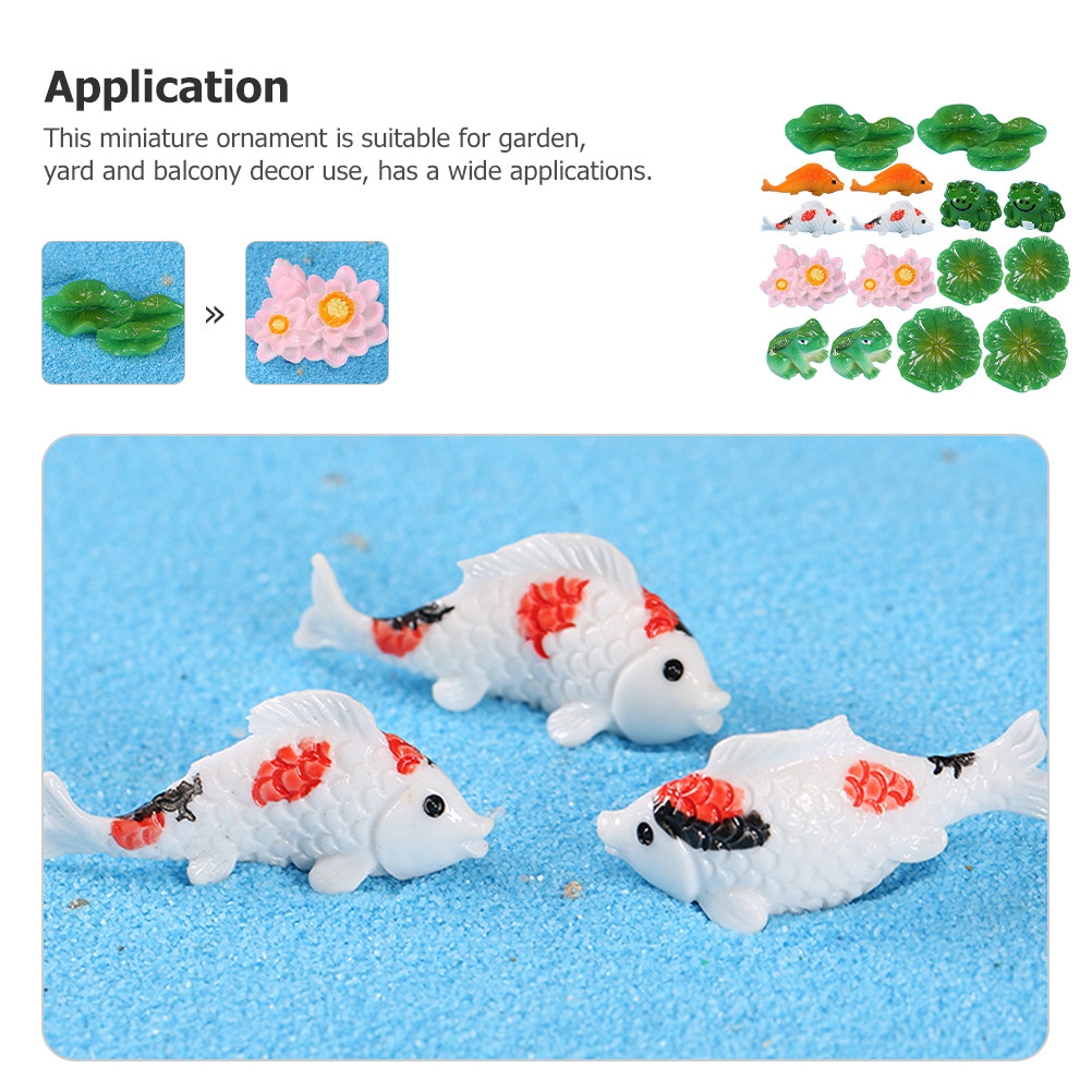 1Set Mini Frog Garden Ornament - Bonsai Garden Landscape Design recension och pris